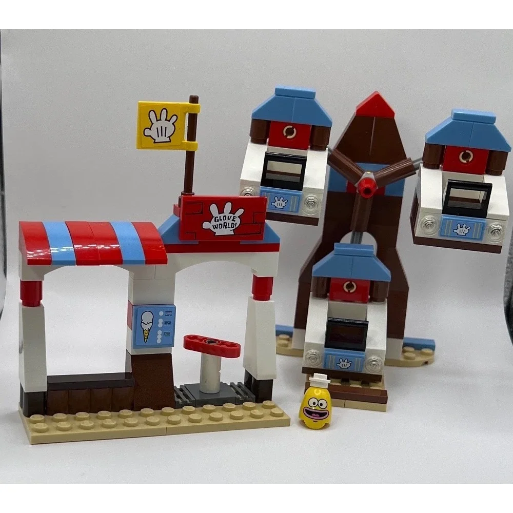 LEGO SpongeBob SquarePants Glove World 3816 Multicolor Excellent Ferris Wheel